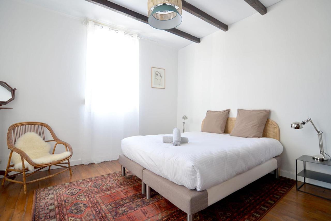 Gambetta Stylish 2 bedrooms apartment - Between Beach&Fresh Market Biarritz Buitenkant foto