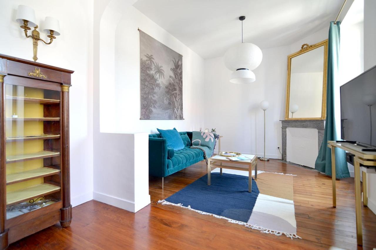 Gambetta Stylish 2 bedrooms apartment - Between Beach&Fresh Market Biarritz Buitenkant foto