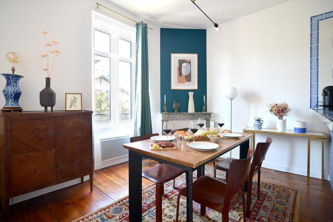 Gambetta Stylish 2 bedrooms apartment - Between Beach&Fresh Market Biarritz Buitenkant foto